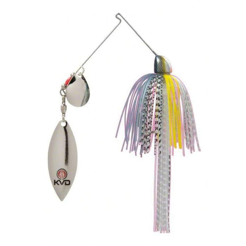 Strike King Finesse KVD Spinnerbait, Chartreuse Sexy Shad, 3/8-Ounce - Image 4